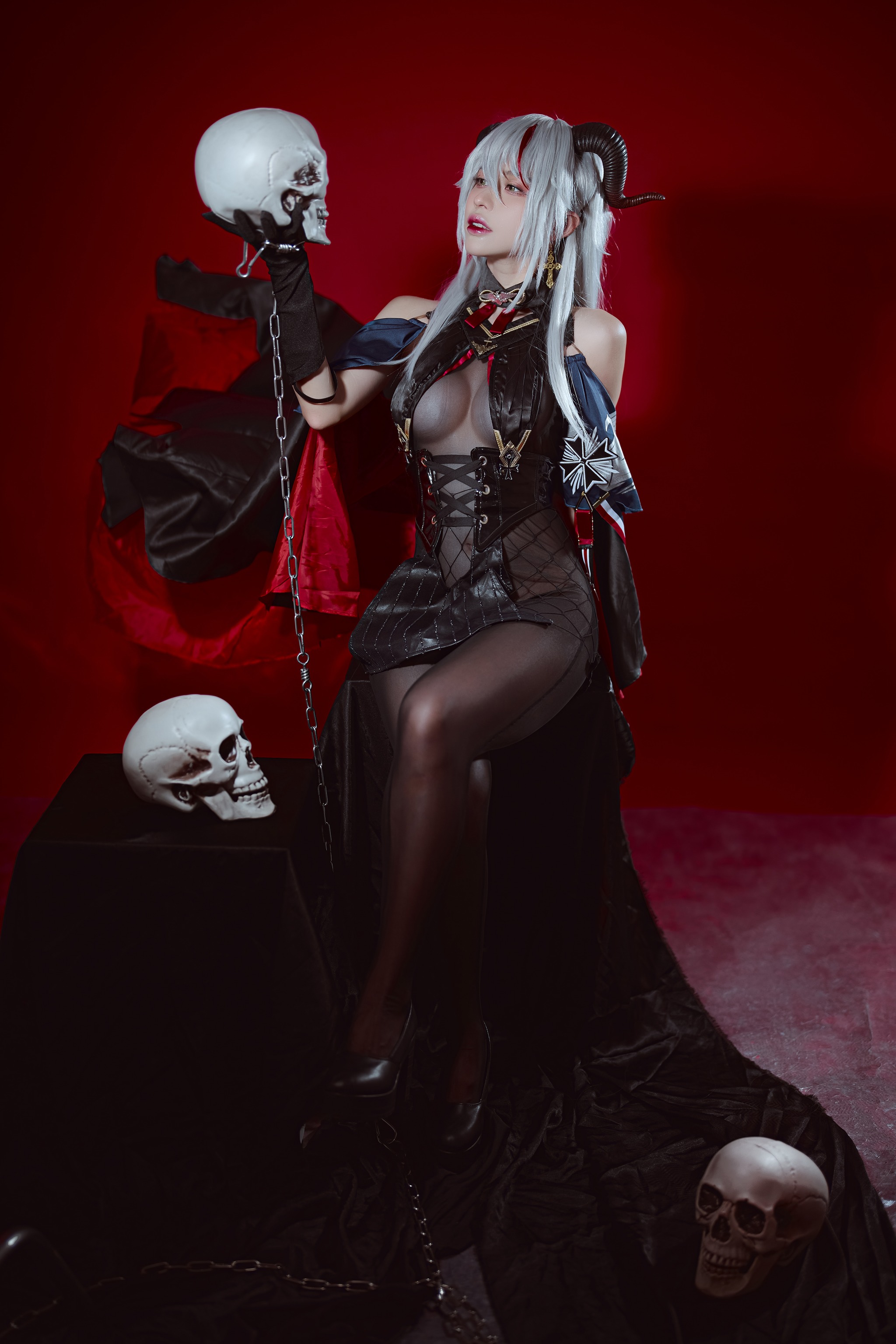 图片[1]-PingPing – NO.036 Agir (Azurlane)[34P]-XikXak